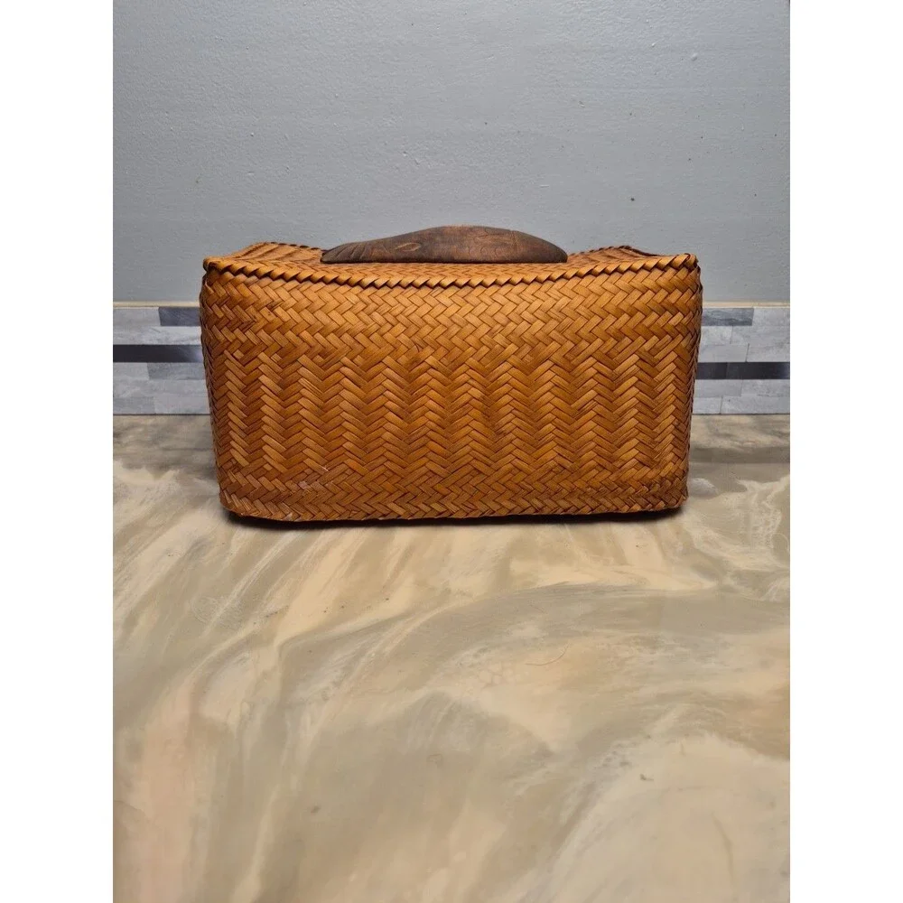Vintage Pacific Rim Basket Indonesia Ifugao Basket Container From The Phillipine